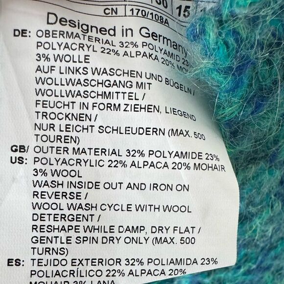 Garry Weber mohair blend knitted sweater made in Italy size 16 - Picture 4 of 5